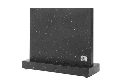 Zayiko Beidseitig Magnetischer Messerblock in schwarz von Zayiko