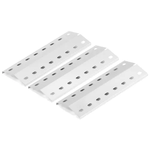 GIRXZYBX 36,5 x 12cm Brennerabdeckung Heizplatte für Enders Chicago 3, Enders Boston Pro 3K, Enders Boston 6 Kr Turbo, Tepro 3561, Barbecook Brahma 4.0, Edelstahl Flammenverteiler Flavorizer Bars