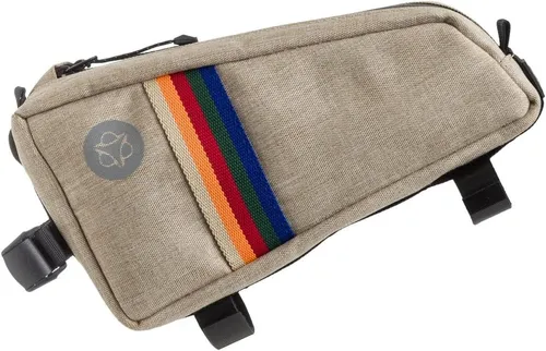 AGU Top-Tube Rahmentasche Fahrrad 0,7L - Fahrradtaschen mit wasserabweisendem Material, reflektierenden Elementen und einfacher Montage – ideal für Bikepacking und unterwegs.