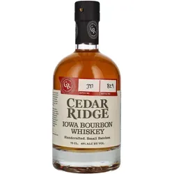 Cedar Ridge Iowa Bourbon Whiskey 40% Vol. 0,7l