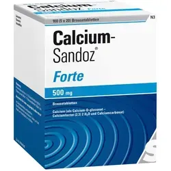 Calcium-Sandoz forte 500mg von Hexal