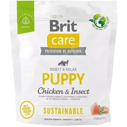 BRIT Care Sustainable Puppy mit Huhn und Insekten 12 kg von Brit