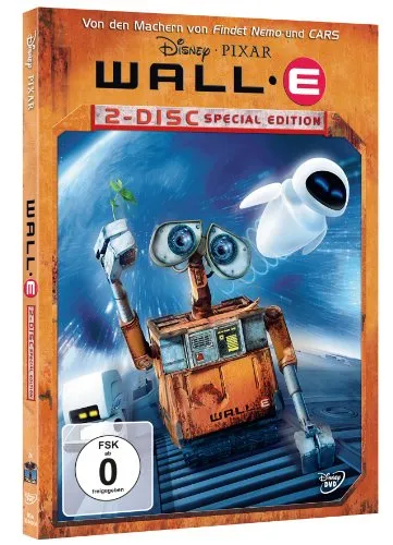 Wall-E - Der letzte räumt die Erde auf (Special Edition, 2 DVDs) - Filme: Erleben Sie die bezaubernde Geschichte eines kleinen Roboters, der die Erde rettet – inklusive Special Edition mit exklusiven Extras!
