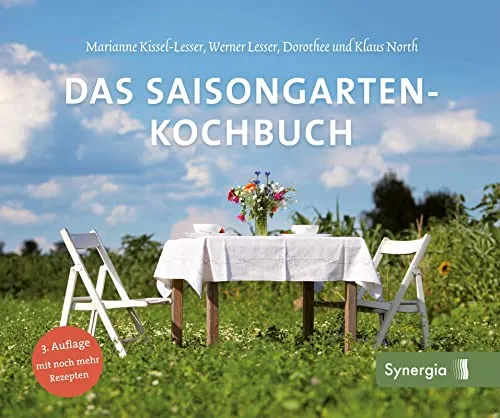 Das Saisongarten-Kochbuch - Kochbuch für saisonale Rezepte, ideal für frische Zutaten aus dem eigenen Garten und gesunde Ernährung.