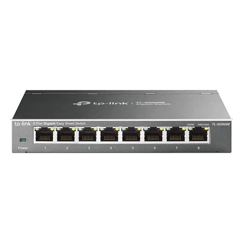 TP-Link TL-SG608E 8-Port Gigabit Switch von TP-Link