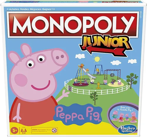 HASBRO, MONOPOLY Junior Peppa Wutz, , HASF1656
