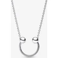 Pandora 'Moments' Damenhalskette aus 925 Sterling Silber - Silber 392747C00-45