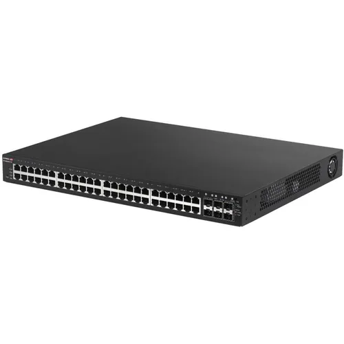 edimax 54-Port Gigabit PoE+ Long (GS-5654PLX V2) - 54-Port Gigabit PoE+ Switch, ideal für große Netzwerke mit hoher Leistung und energieeffizientem Design.