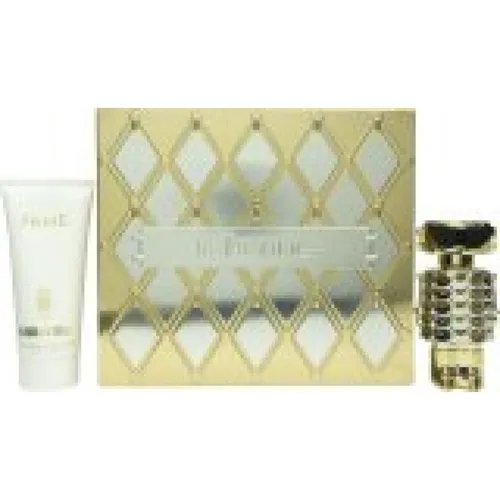 Paco Rabanne Fame Geschenkset 50ml EDP + 100ml Body Lotion - Damenparfüm mit verführerischem Duft, das in einem eleganten Geschenkset mit Körperlotion kommt – ideal für besondere Anlässe.
