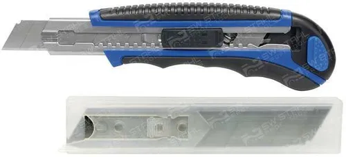 1x Abbrechmesser, Metall, 18 mm, 90670SB SW-Stahl