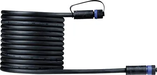 Paulmann 94276 Plug & Shine Kabel 5m IP68 Schwarz