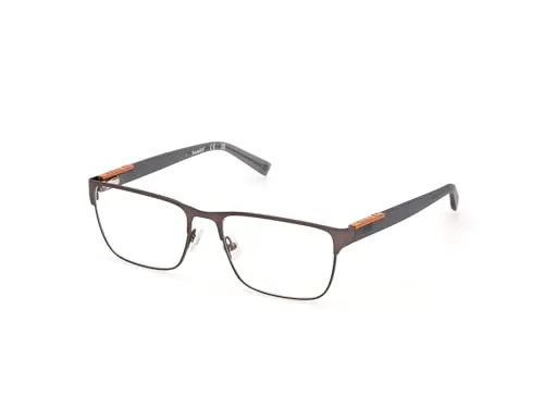 Timberland Brillengestell (Model TB50002) für Herren, Rechteckig, gefertigt aus Metall (inklusive Brillenetui)