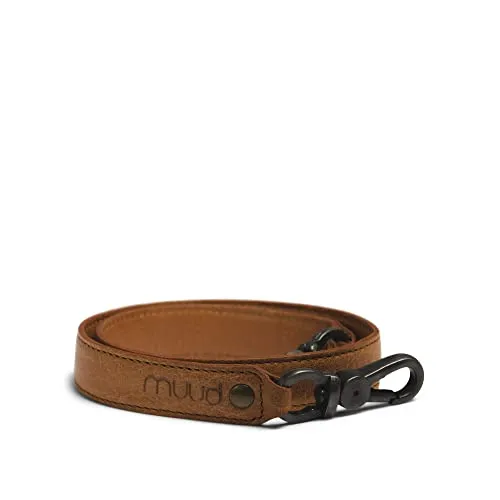 muud Hudson XL handgefertigter Lederriemen Whisky 70 cm