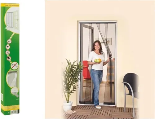 easy life Insektenschutz Türvorhang Polyester 100x220cm 125x240cm ohne Bohren