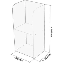 tuning-art KR06 Kaminholzregal von Tuning-Art