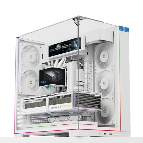 Thermalright A70 White PC-Gehäuse mit Panorama-Glastür