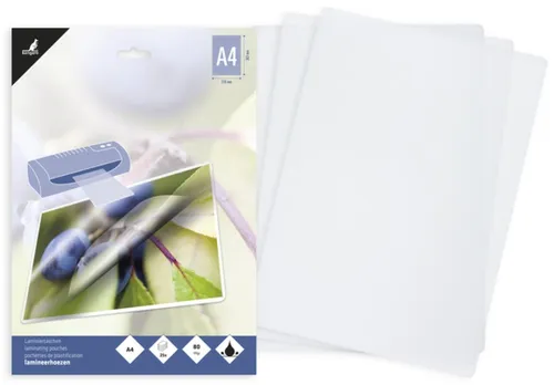 kangaro Laminierfolientasche, DIN A4, glänzend, 160 mic