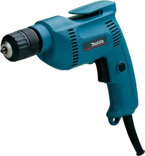 Makita 6408 Bohrmaschine 530 W - Bohrmaschinen mit 530 W Leistung, handlich und ideal für schwer zugängliche Stellen dank kompaktem Design und Schnellspannbohrfutter.