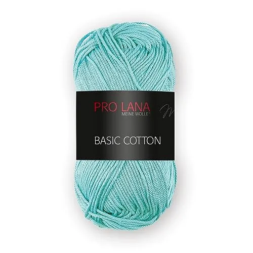 Pro Lana Basic Cotton 50g - Farbwahl (65 - aqua)