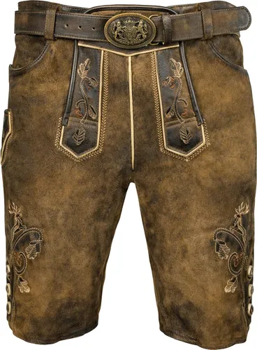 MADDOX Kurze Lederhose