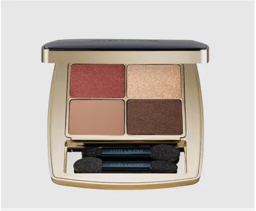 Esteé Lauder Pure Color Envy Luxe Eyeshadow Quad - Boho Rose - Make Up: Harmonische Farben in einer Palette für vielseitige Looks, mit seidig-weicher, langanhaltender Formel für müheloses Verblenden und perfekte Ergebnisse.