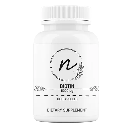NaturePRO Biotin 5000 mcg 100 capsules