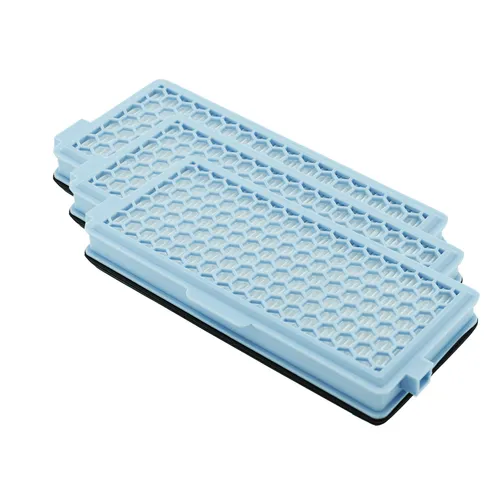 AllSpares Aktivkohlefilter (3 St.) HEPA-Filter Staubsaugerfilter geeignet für Mi