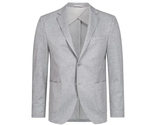 HECHTER PARIS Sakko Modern-Fit Grau für Herren - Stylisches Herren-Jerseysakko in Grau, Modern-Fit, ideal für legere Anlässe. Aus hochwertigem Material für optimalen Tragekomfort und eine perfekte Passform.