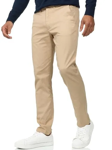 Indicode Chinohose INWasling beige 34/32 - Wanderhosen in Irish Cream, elastisch und pflegeleicht für optimalen Tragekomfort bei Outdoor-Aktivitäten.
