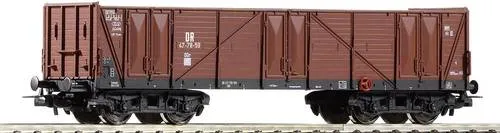 PIKO Güterwagen Piko H0 57782 - Hochbordwagen der DR OOr47, detailgetreu und ideal für Modelleisenbahn-Enthusiasten ab 15 Jahren