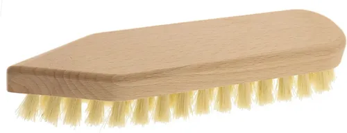 Scheuerbürste Schrubbbürste Waschbürste spitz / rund - Borsten echt Fibre 21 cm