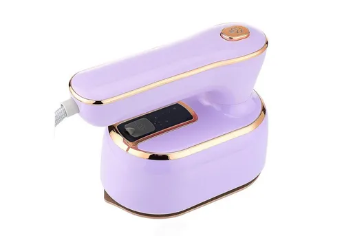 MODFU Dampfbürste Tragbarer Dampfbügeleisen Mini Bügeleisen Reisebügeleisen, 1000,00 W, 180° drehbar Trocken und Nassbügeln für Zuhause und Unterwegs