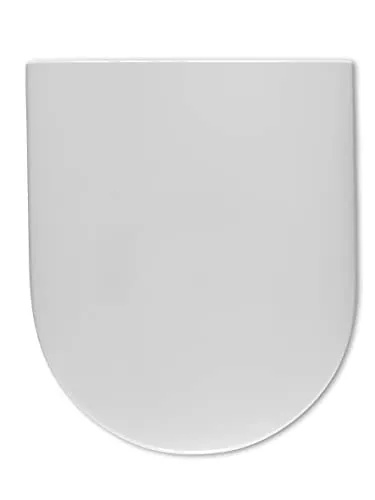 HARO WC-Sitz TUBE weiß mit Edelstahlbefestigung