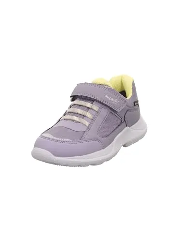 Superfit Rush Sneaker, LILA/GELB 8510, 27 EU - Sneaker für Mädchen, leicht und bequem, ideal für aktive Kinder mit flexibler Sohle für optimalen Tragekomfort.