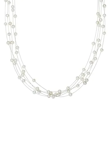 Valero Pearls Perlenkette silber von Valero Pearls