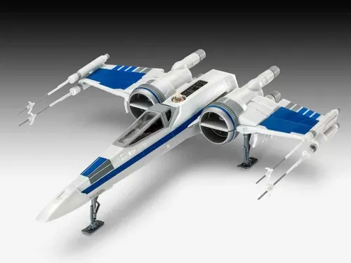 Revell Star Wars Resistance X Wing Fighter 1:50 06744 - Modellbausatz des ikonischen X Wing Fighters aus Star Wars, detailgetreu und perfekt für Sammler und Fans der Saga.