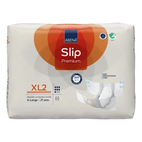 ABENA Slip Premium All-in-One Inkontinenzeinlagen XL - Inkontinenz Schutzhosen & Unterwäsche mit 3400 ml Saugfähigkeit, atmungsaktiv und umweltfreundlich, für einen sicheren und komfortablen Schutz den ganzen Tag.