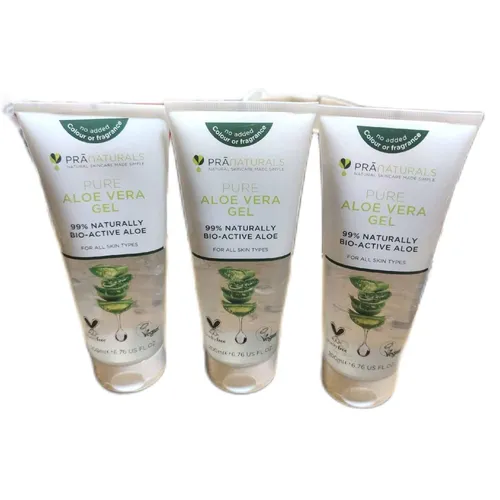 Pranaturals Gel Hautpflege Aloe Vera Gel 200 ml beruhigend feuchtigkeitsspendend