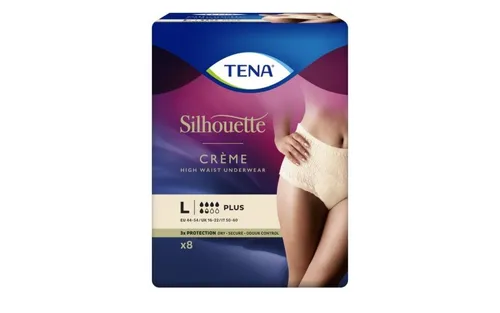 Silhouette Crème L Plus Tena 8 Pezzi