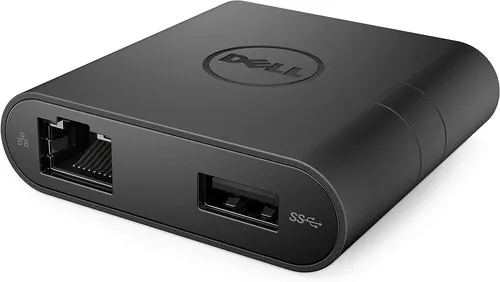 Dell Port Replikator DA200 - Externer Videoadapter - Monitorzubehör für universelle Dockingstationen, ermöglicht eine einfache Verbindung von mehreren Geräten über USB mit kompaktem Design für maximale Mobilität.