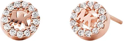 Michael Kors MKC1033AN791 Damen Ohrstecker - Elegante Ohrringe aus 925er Silber mit funkelndem Zirkonia, perfekt für jeden Anlass und ein stilvolles Accessoire.