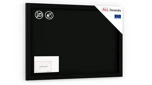 ALLboards Kreidetafel mit Holzrahmen 90x60 cm von ALLboards