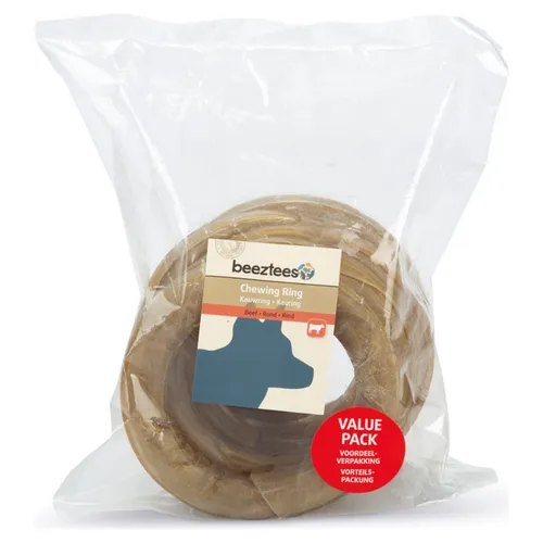 Beeztees Kauring Rinderhaut, Hundesnack, UVP 23,99 EUR, NEU