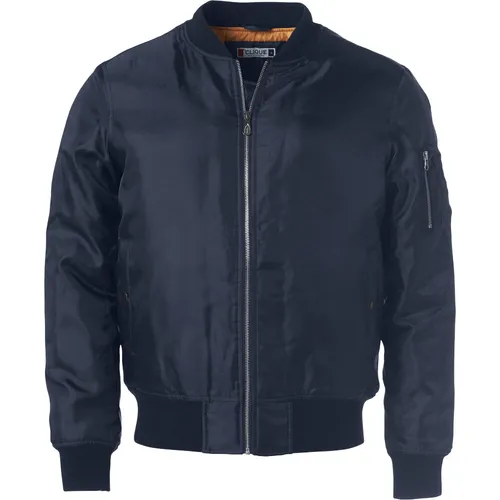 New Wave Bomber Jacke - blau