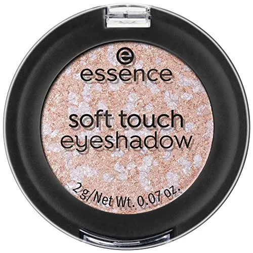 essence soft touch eyeshadow, Lidschatten, Nr. 07 Bubbly Champagne, nude, sofortiges Ergebnis, langanhaltend, mit Vitaminen, farbintensiv, vegan, Nanopartikel frei (2g)