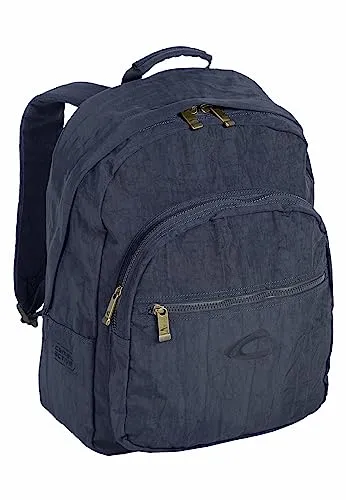 camel active Journey Herren Rucksack Backpack, 26 L Blau - Stilvoller Begleiter für jeden Anlass - Tagesrucksäcke mit 26 L Volumen, ideal für Alltag und Freizeit. Dieser Rucksack kombiniert Ordnung und Style - perfekt für sportliche und schicke Outfits!
