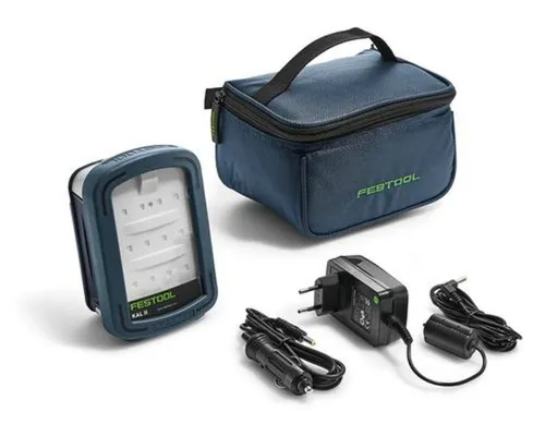 Festool SYSLITE KAL II Arbeitsleuchte - Werkstatteinrichtung mit homogener, flächiger Ausleuchtung und 12 Hochleistungs-LEDs für perfekte Arbeitsergebnisse, ideal für alle Lichtverhältnisse.