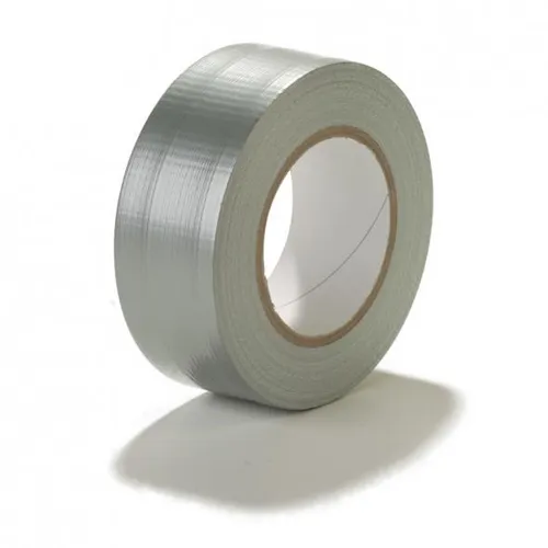 STABILO Befestigungstechnik Gewebeband ST211 silber – Reparaturklebeband, Duct Tape, Panzerband – 50 m Rolle, stark haftend, reißfest, wasserabweisend – ideal für Reparatur, Befestigung, Abdichtung 770335