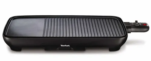 Tefal Tischgrill Malaga TG3918 - Elektrogrill mit 1.300 cm Grillfläche, regelbarer Thermostat und abnehmbarer Antihaft-Grillplatte für vielseitigen Grillspaß