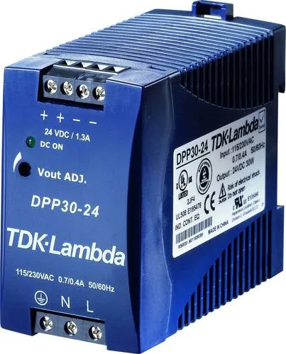 Produktbild TDK-Lambda DPP30-24 Hutschienen-Netzteil 24 V/DC
